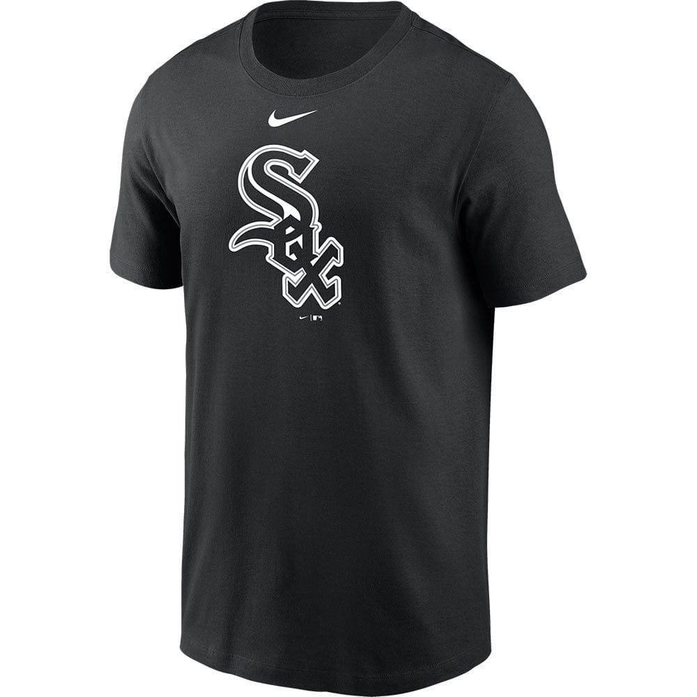 Nike T-Shirts Chicago White Sox Nike MLB Team Logo T-Shirt - Black