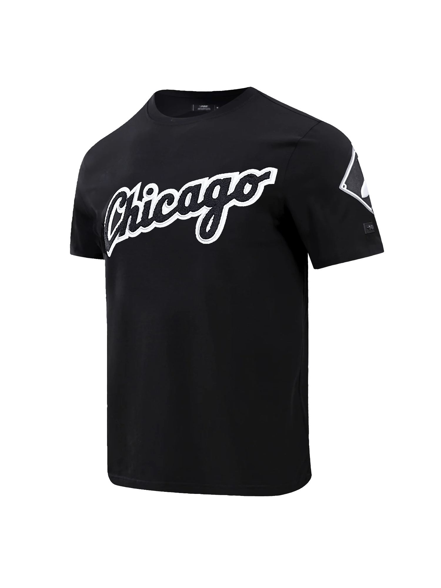 Pro Standard T-Shirts Chicago White Sox Pro Standard MLB Team Chenille Flex T-Shirt - Black