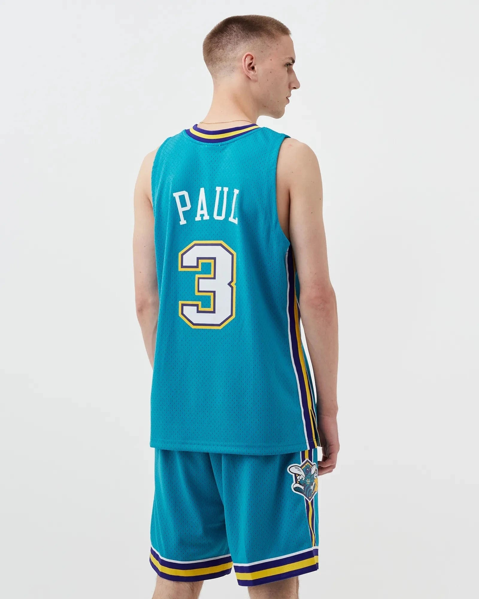 Mitchell And Ness Jerseys Chris Paul New Orleans Pelicans Mitchell & Ness NBA 05-06 HWC Swingman Jersey - Teal