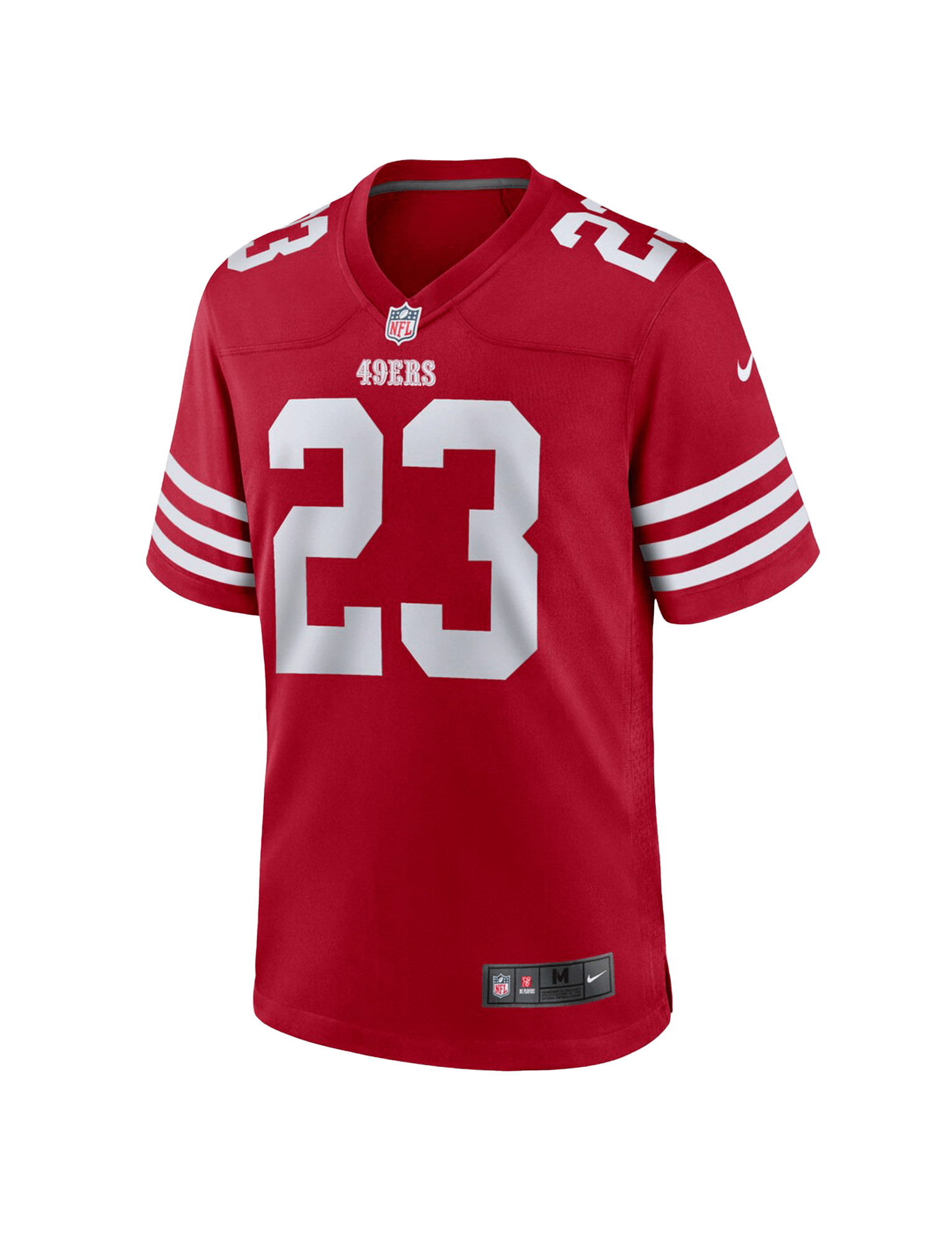 Nike Jerseys Christian McCaffrey San Francisco 49ers Nike NFL Game Jersey - Red