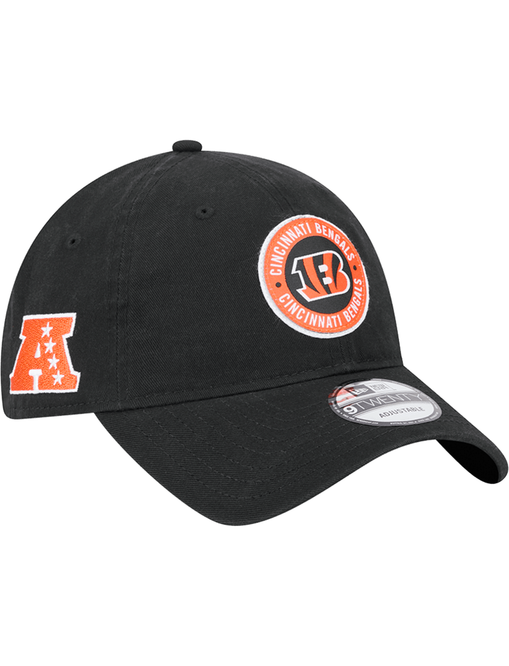New Era Caps Cincinnati Bengals New Era NFL 24 Sideline 9TWENTY Strapback Hat