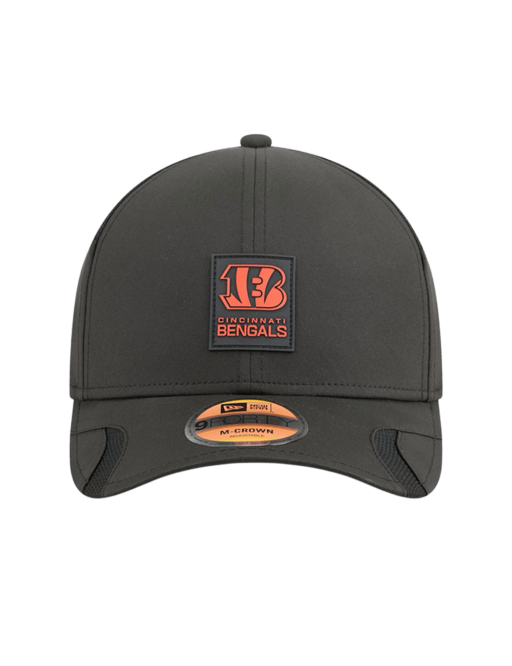 New Era Caps Cincinnati Bengals New Era NFL 25 Sideline 9FORTY M-Crown Snapback Hat - Black