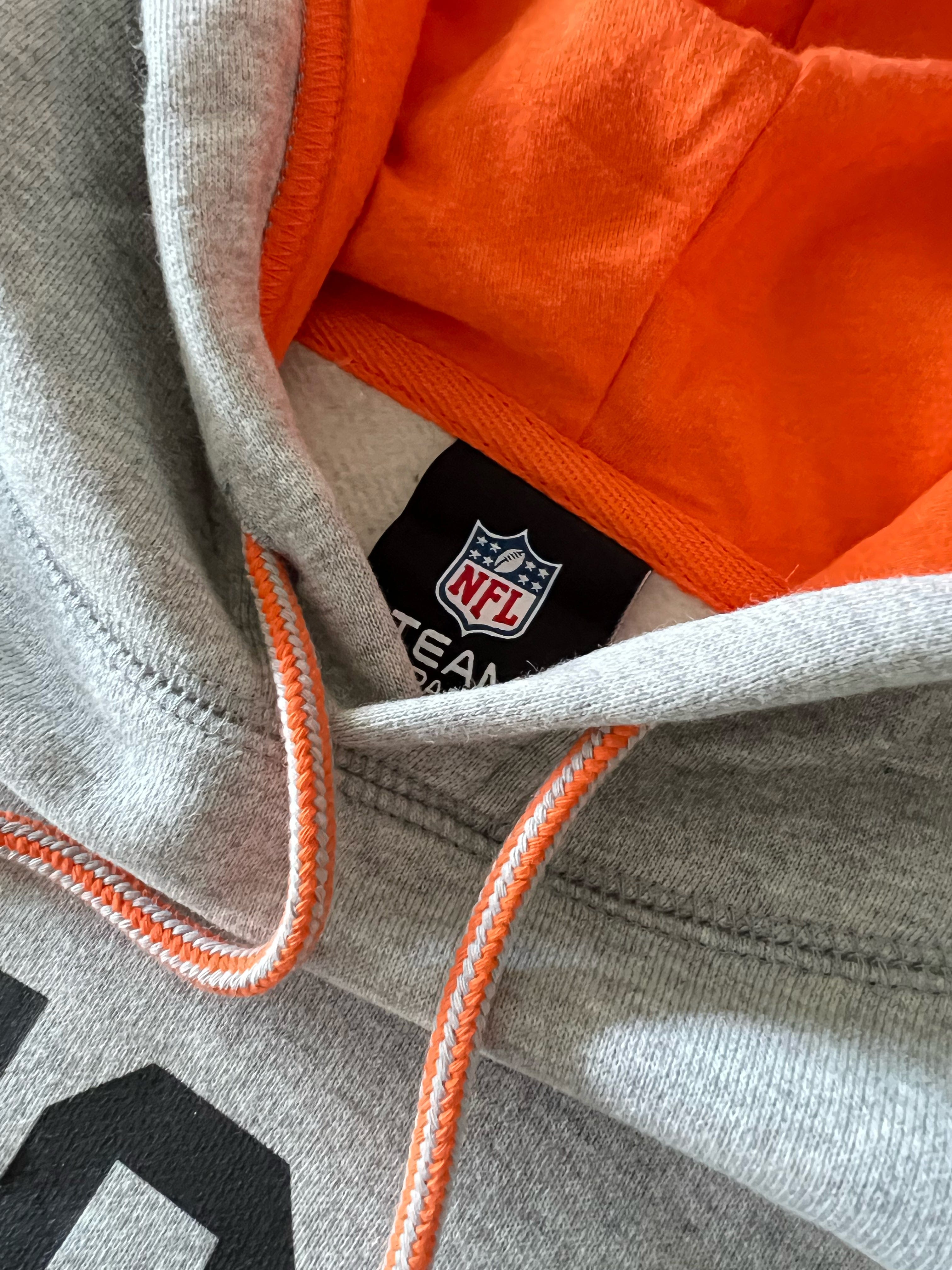 New Era Jumpers Cincinnati Bengals New Era NFL Block Arch Hoodie Jumper - Heather Grey