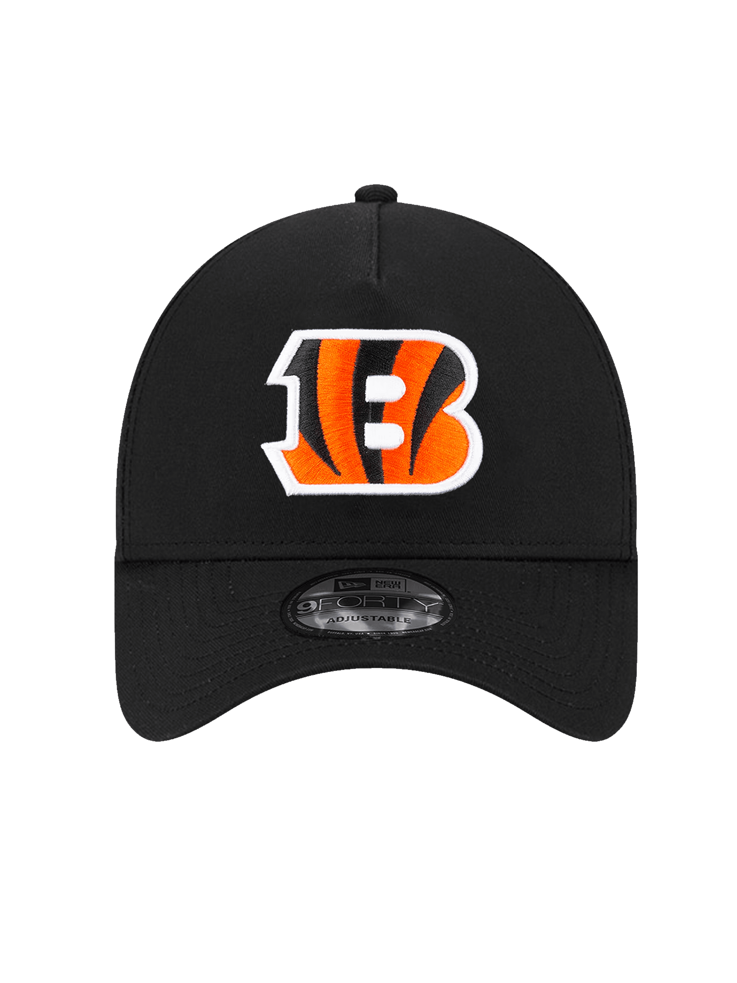 New Era Caps Cincinnati Bengals New Era NFL Team 9FORTY A-Frame Snapback Hat - Black