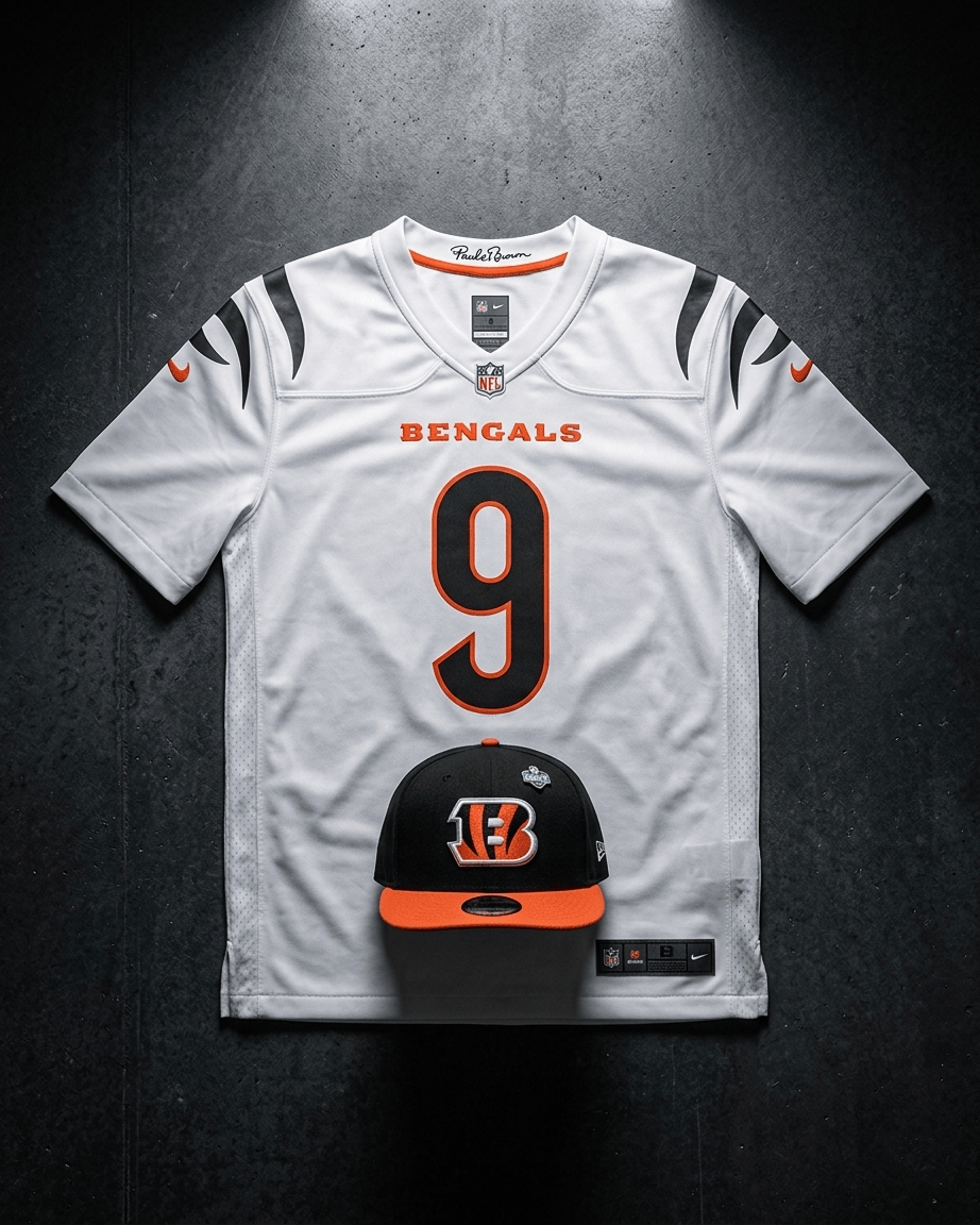 US Sports HQ Bundles Cincinnati Bengals NFL Jersey & Snapback Hat Bundle