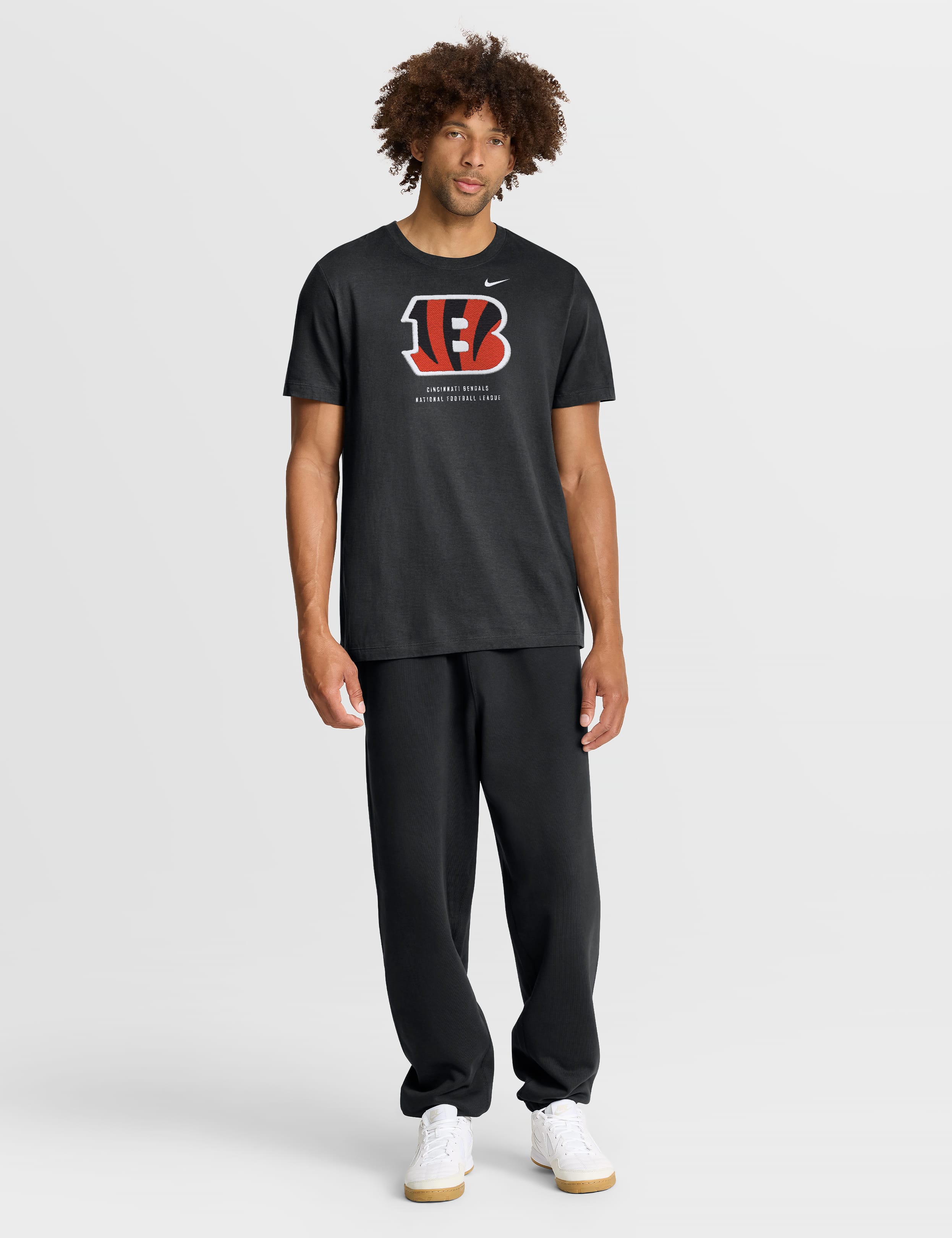 Nike T-Shirts Cincinnati Bengals Nike NFL Property Of Cotton T-Shirt - Black