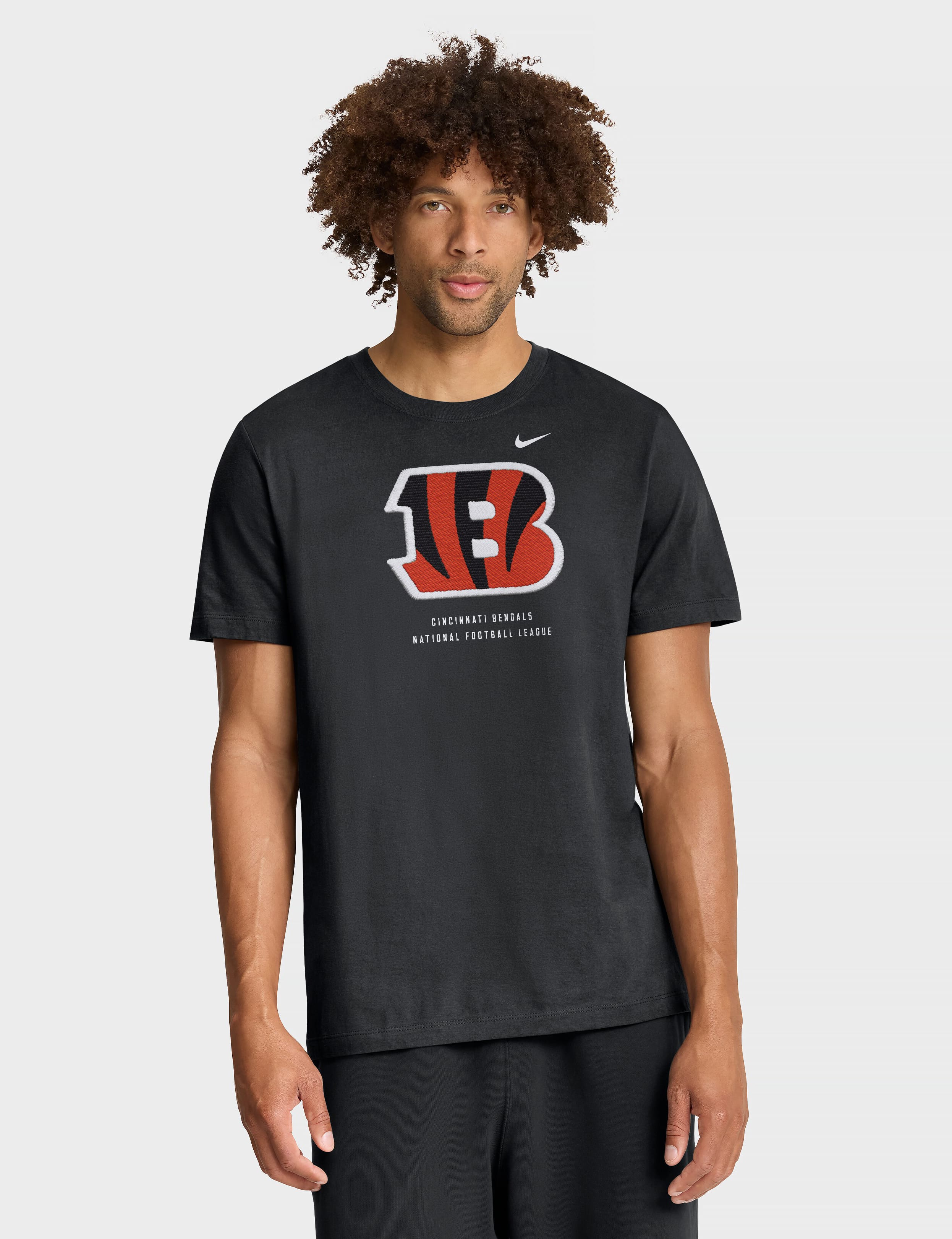 Nike T-Shirts Cincinnati Bengals Nike NFL Property Of Cotton T-Shirt - Black