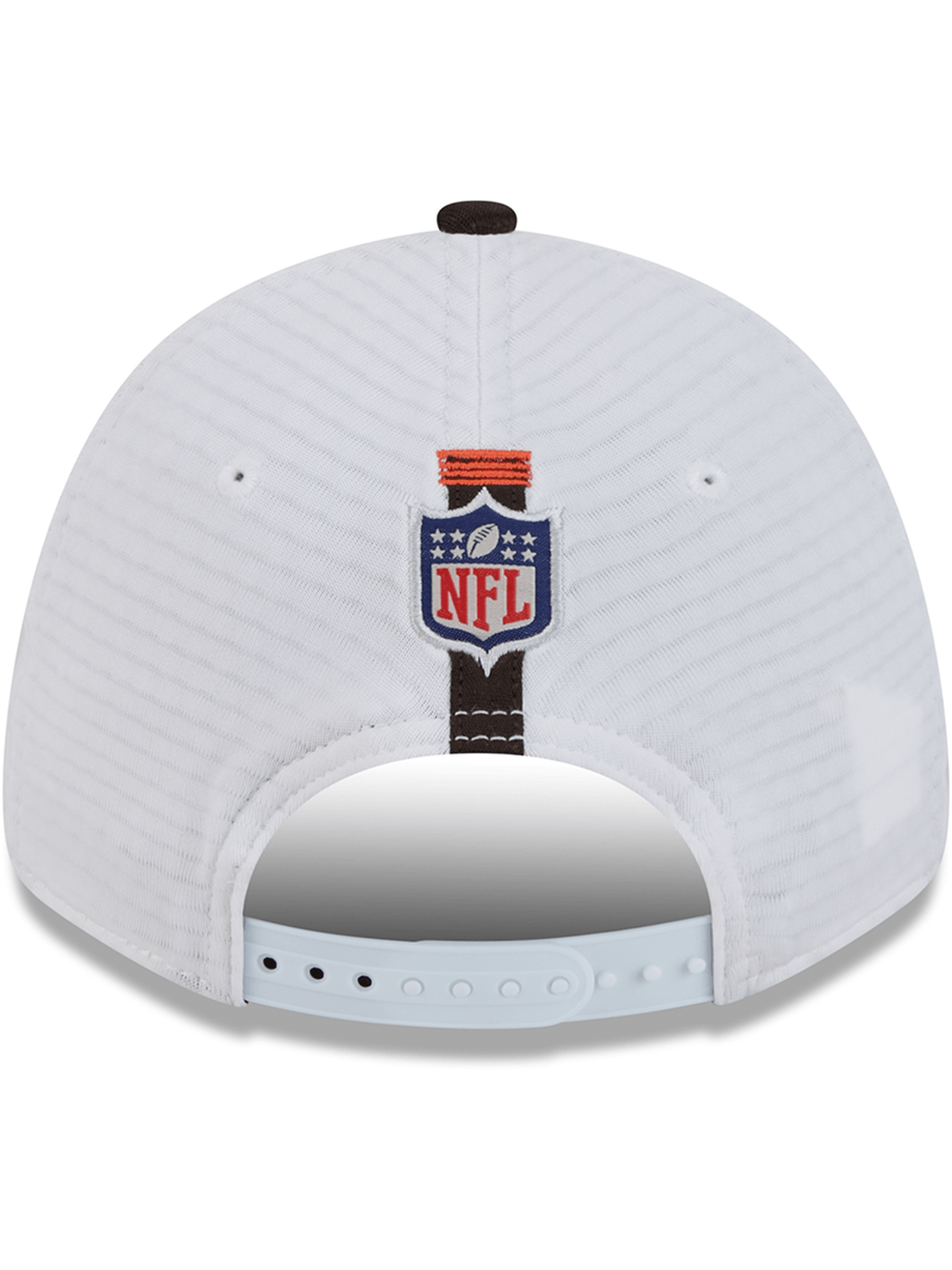 New Era Caps Cleveland Browns New Era NFL 24 Training 9FORTY Stretch-Snapback Hat - White