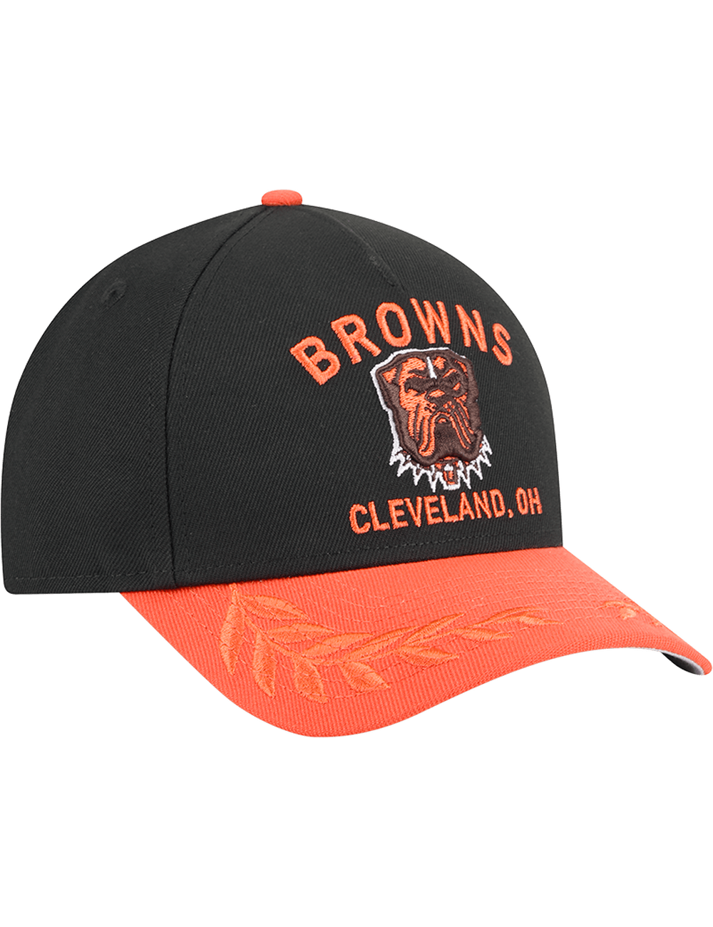 New Era Caps Cleveland Browns New Era NFL 25 Draft 9FORTY M-Crown Snapback Hat - Black