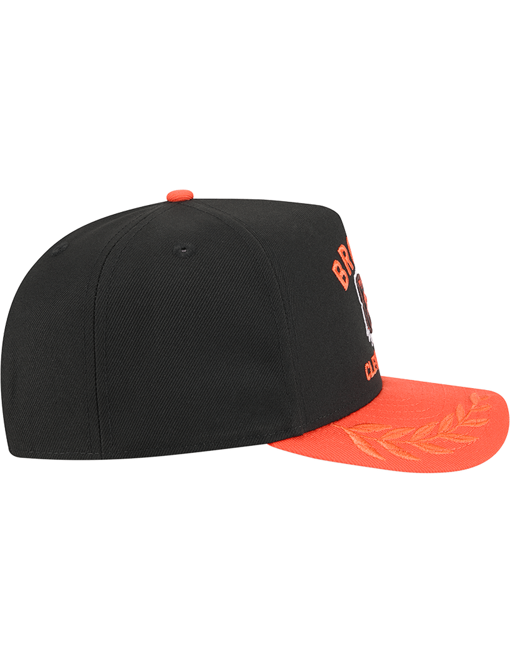 New Era Caps Cleveland Browns New Era NFL 25 Draft Pre-Curved 9FIFTY A-Frame Snapback Hat - Black