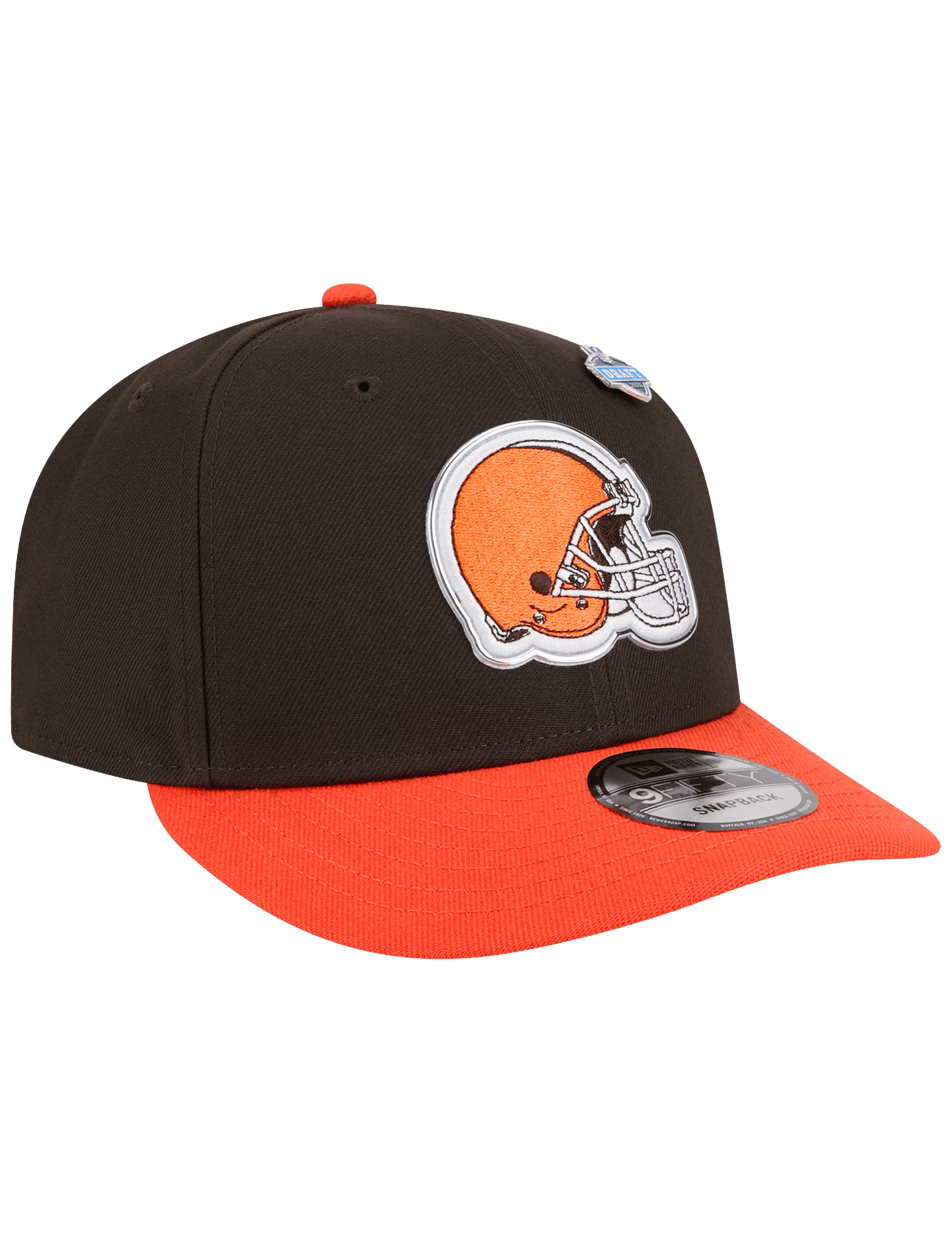 New Era Caps OSFM Cleveland Browns New Era NFL Draft 26 9FIFTY Pre-Curved Snapback Hat