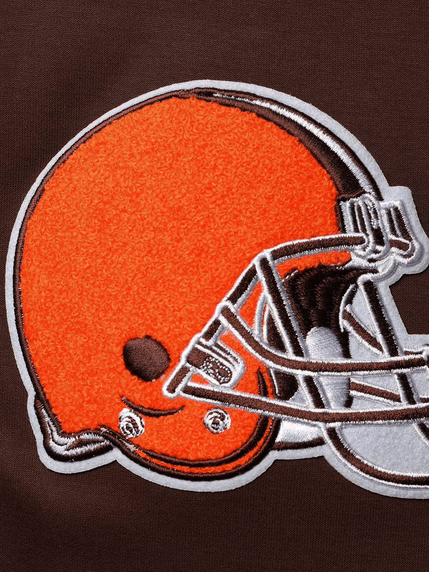 Pro Standard Jumpers Cleveland Browns Pro Standard NFL Team Chenille Hoodie Jumper - Brown