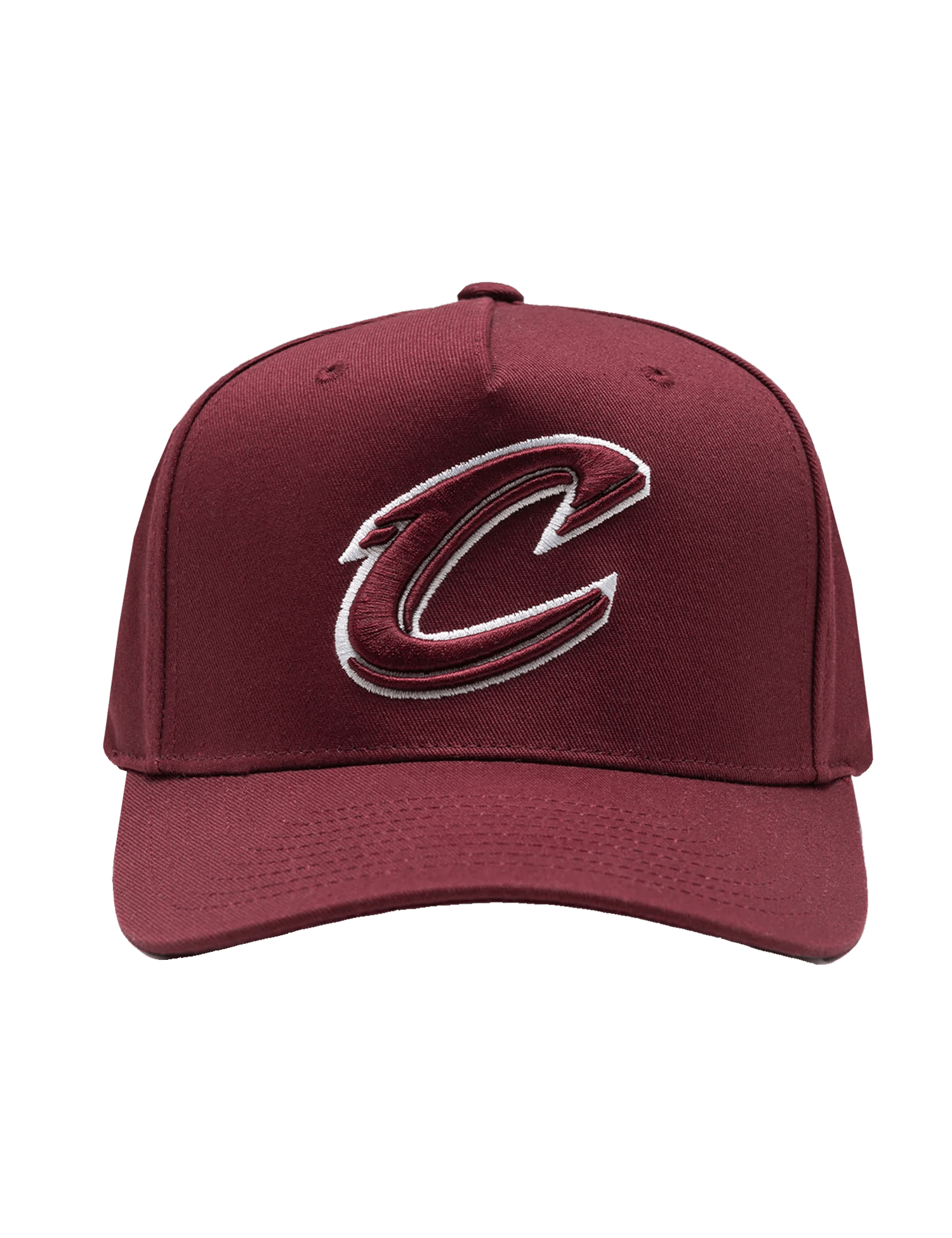 Mitchell And Ness Caps Cleveland Cavaliers Mitchell & Ness NBA Tonal MVP Snapback Hat - Burgundy