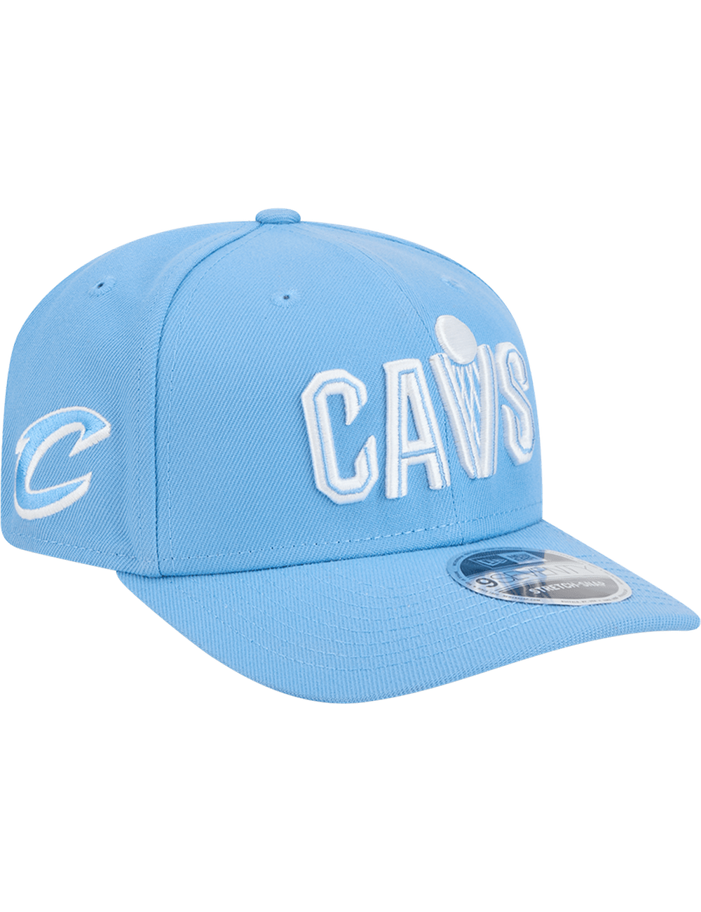New Era Caps Cleveland Cavaliers New Era NBA 24-25 City Edition Alt 9SEVENTY Snapback Hat - Blue