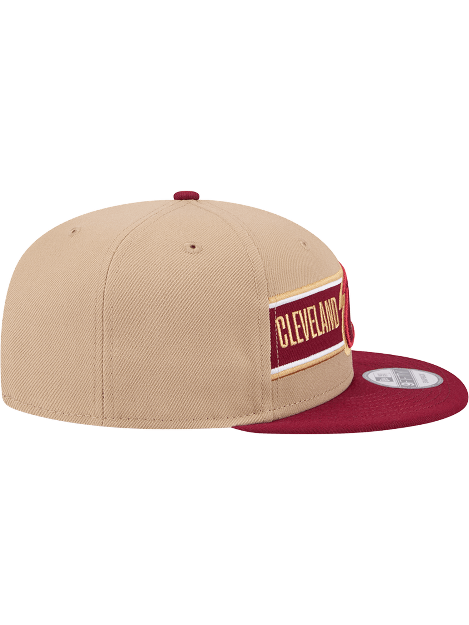 New Era Caps Cleveland Cavaliers New Era NBA 24 Draft 9FIFTY Snapback Hat - Tan