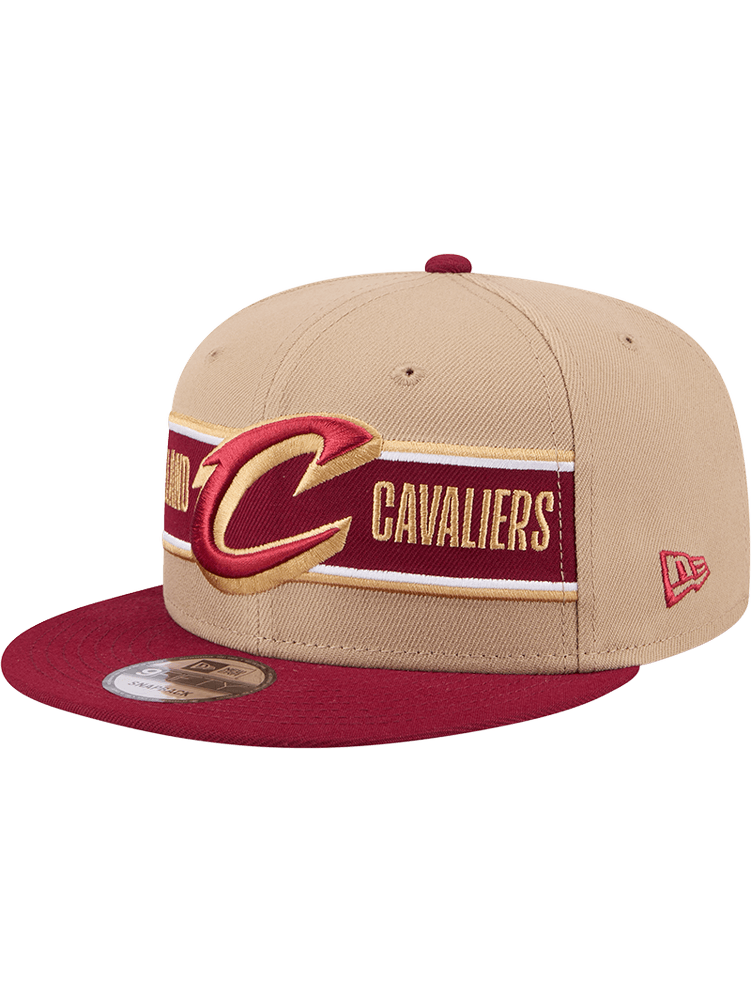 New Era Caps Cleveland Cavaliers New Era NBA 24 Draft 9FIFTY Snapback Hat - Tan