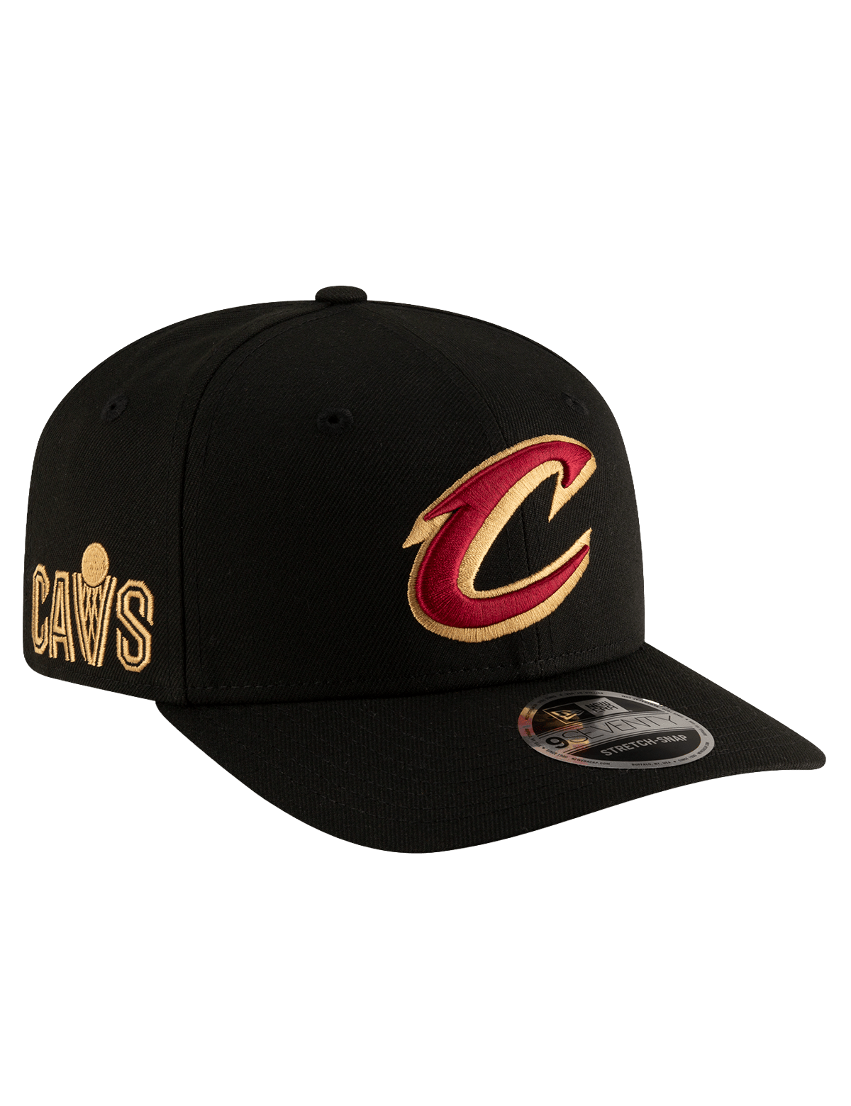 New Era Caps Cleveland Cavaliers New Era NBA Statement 9SEVENTY Stretch-Snapback Hat