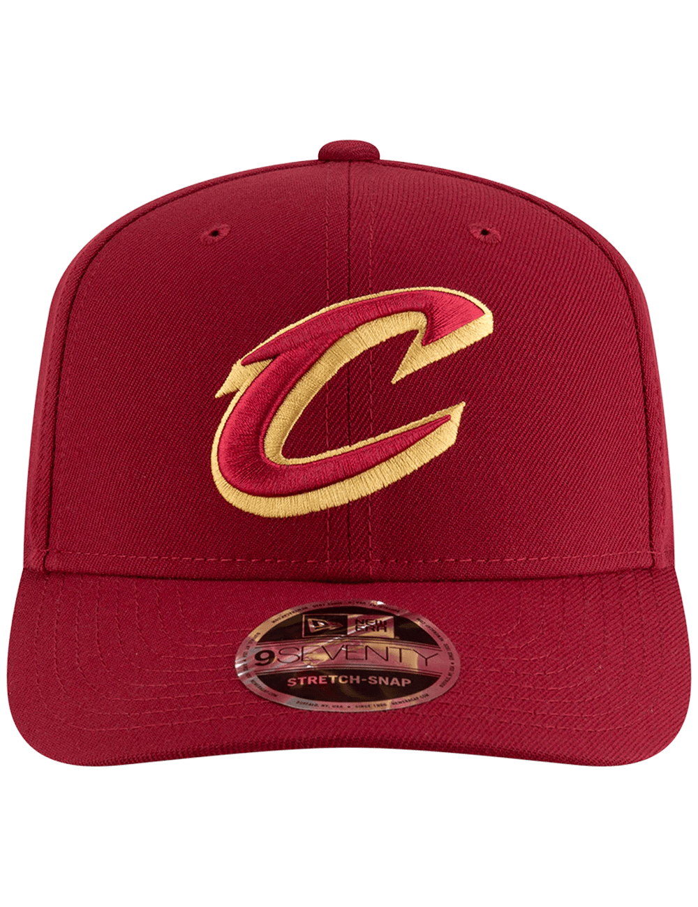 New Era Caps Cleveland Cavaliers New Era NBA Team 9SEVENTY Stretch-Snapback Hat - Maroon