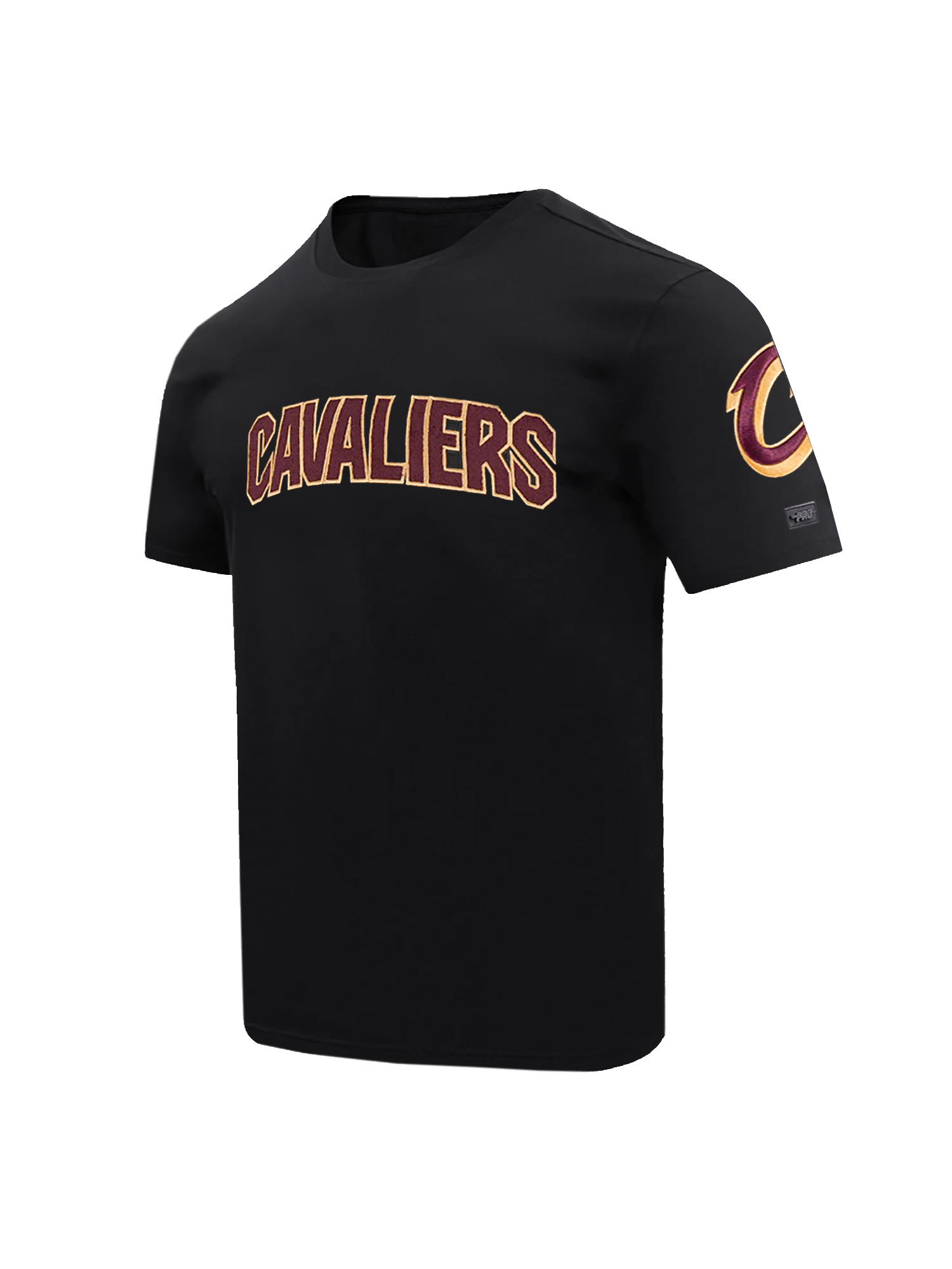 Pro Standard T-Shirts Cleveland Cavaliers Pro Standard NBA Team Chenille Flex T-Shirt - Black