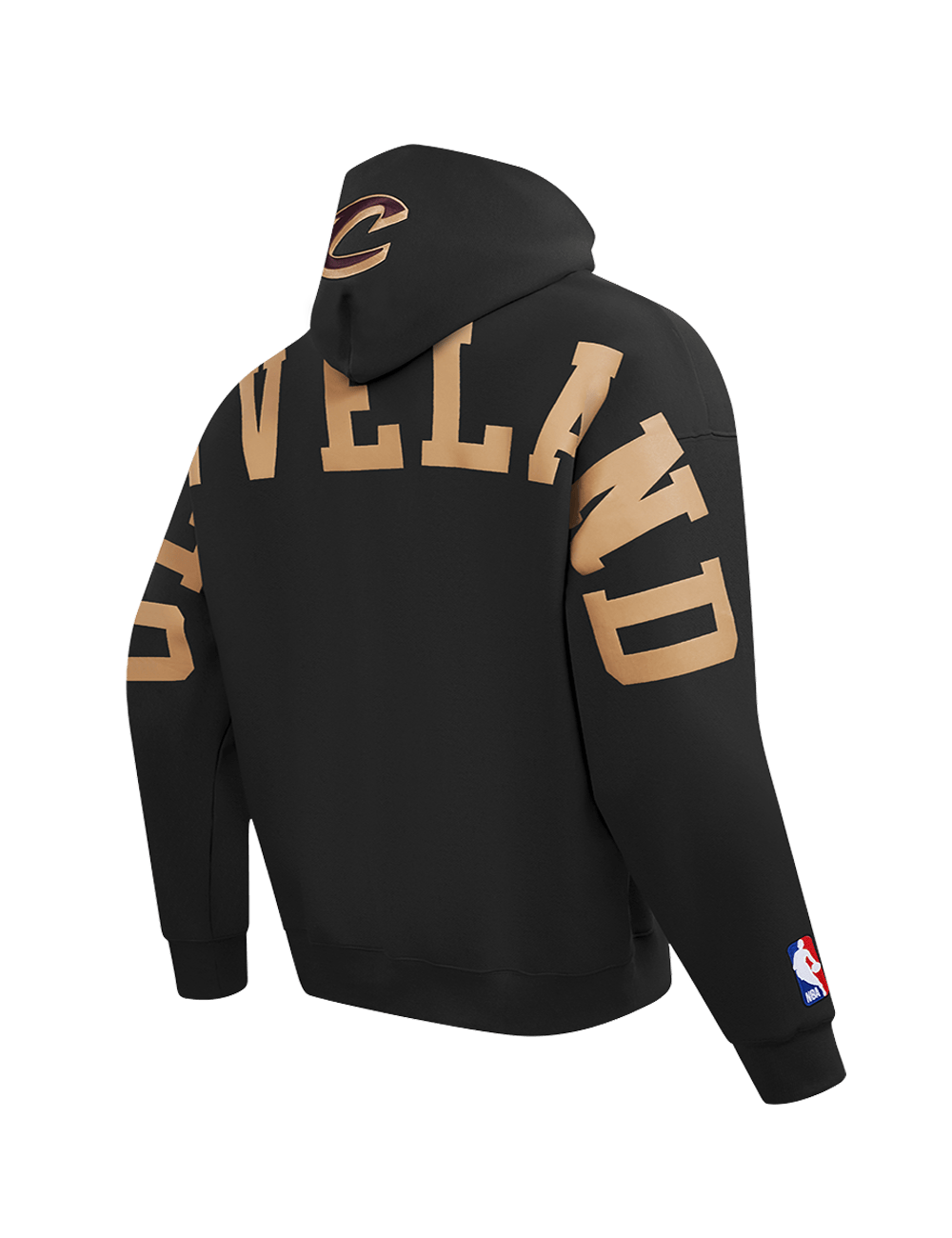 Pro Standard Jumpers Cleveland Cavaliers Pro Standard NBA Wingspan Drop Shoulder Hoodie Jumper - Black