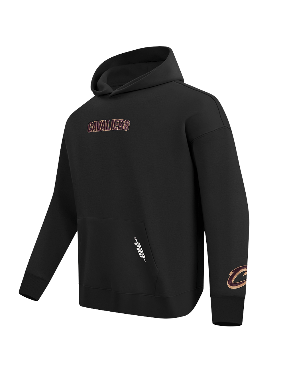 Pro Standard Jumpers Cleveland Cavaliers Pro Standard NBA Wingspan Drop Shoulder Hoodie Jumper - Black