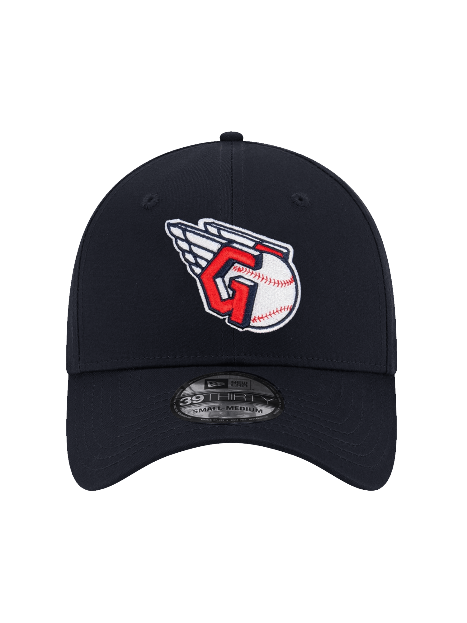 New Era Caps Cleveland Guardians New Era MLB Primary 39THIRTY Stretch-Fit Hat - Navy