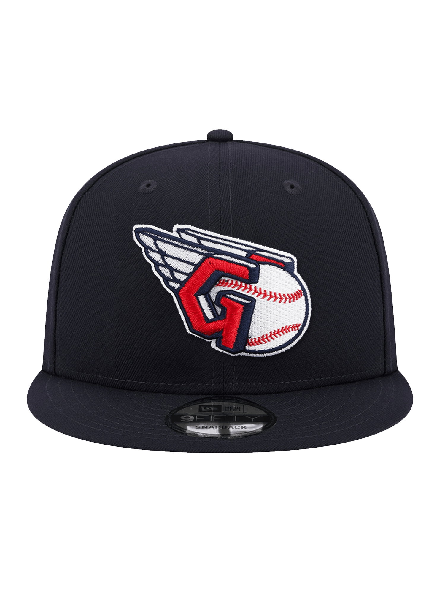 New Era Caps Cleveland Guardians New Era MLB Primary 9FIFTY Snapback Hat - Navy