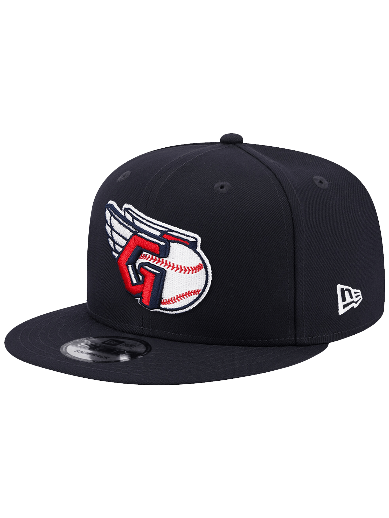 New Era Caps Cleveland Guardians New Era MLB Primary 9FIFTY Snapback Hat - Navy