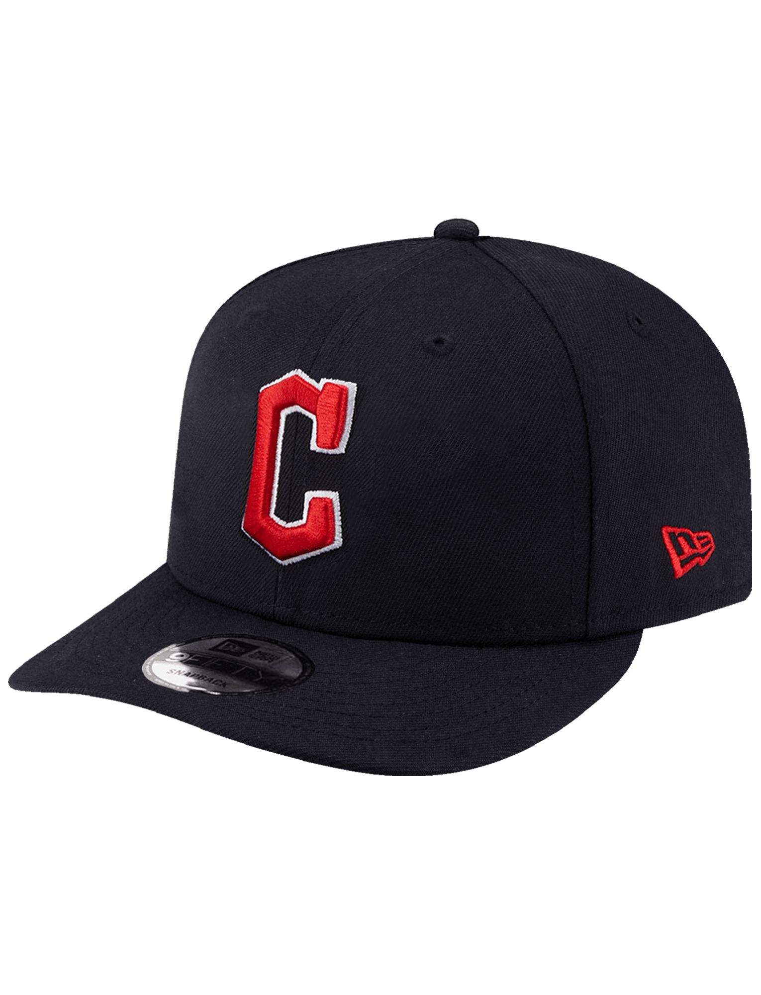 New Era Caps Cleveland Guardians New Era MLB Team 9FIFTY Pre-Curved Snapback Hat - Navy