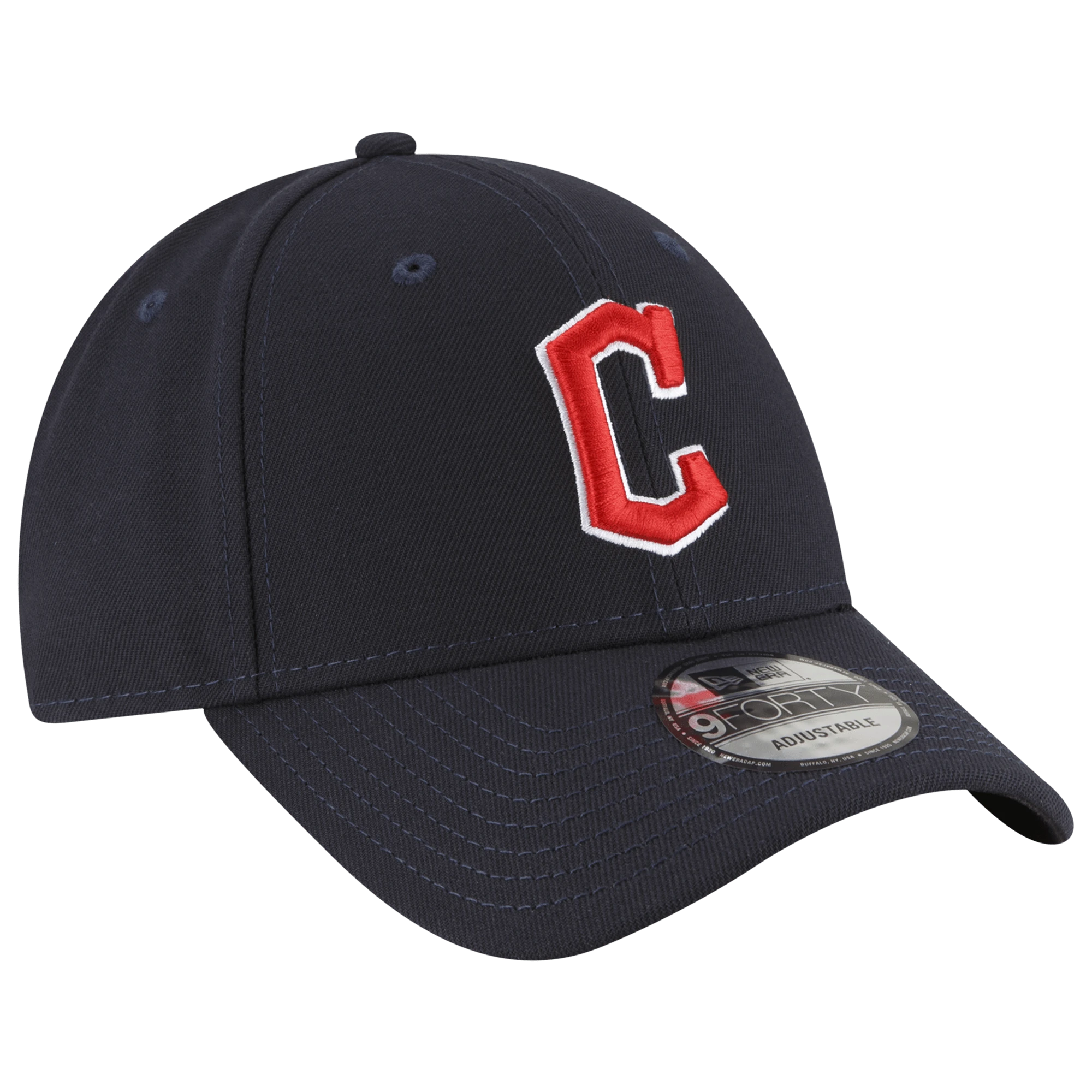 New Era Caps Cleveland Guardians New Era MLB Team 9FORTY Snapback Hat - Navy