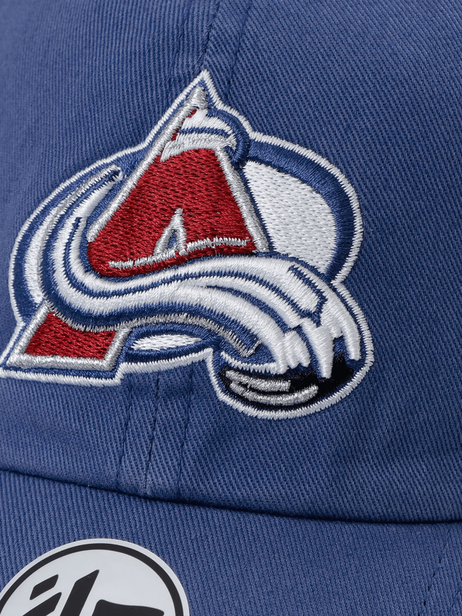 47 Brand Caps Colorado Avalanche '47 NHL Team Clean Up Strapback Hat - Timber Blue