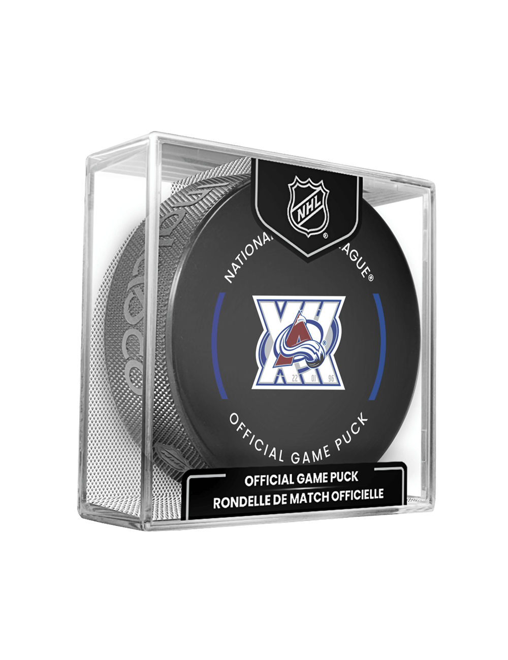 Inglasco Pucks Colorado Avalanche Inglasco NHL 25-26 Official Game Puck In Cube