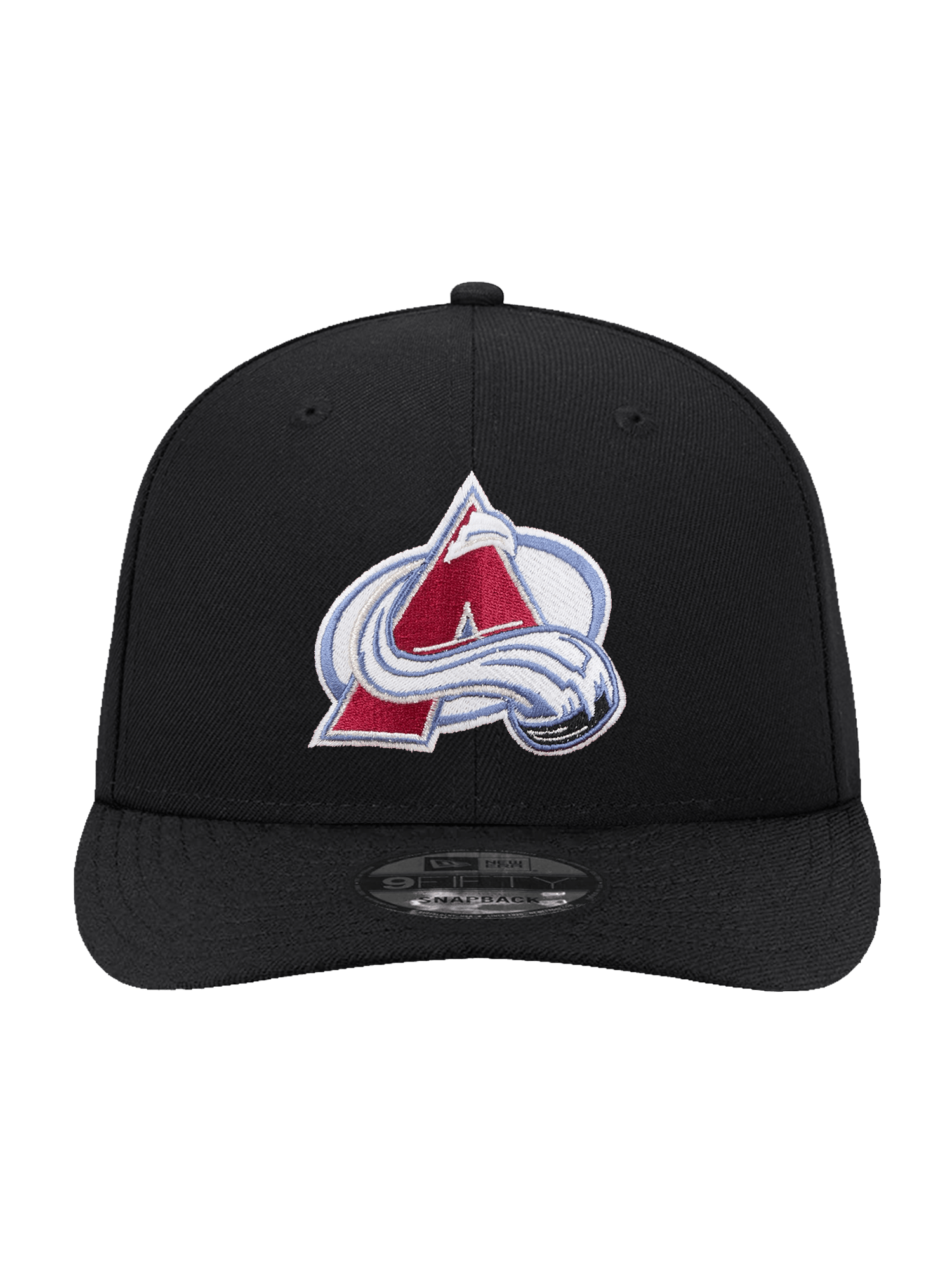 New Era Caps OSFA Colorado Avalanche New Era NHL Team 9FIFTY Pre-Curved Snapback Hat - Black