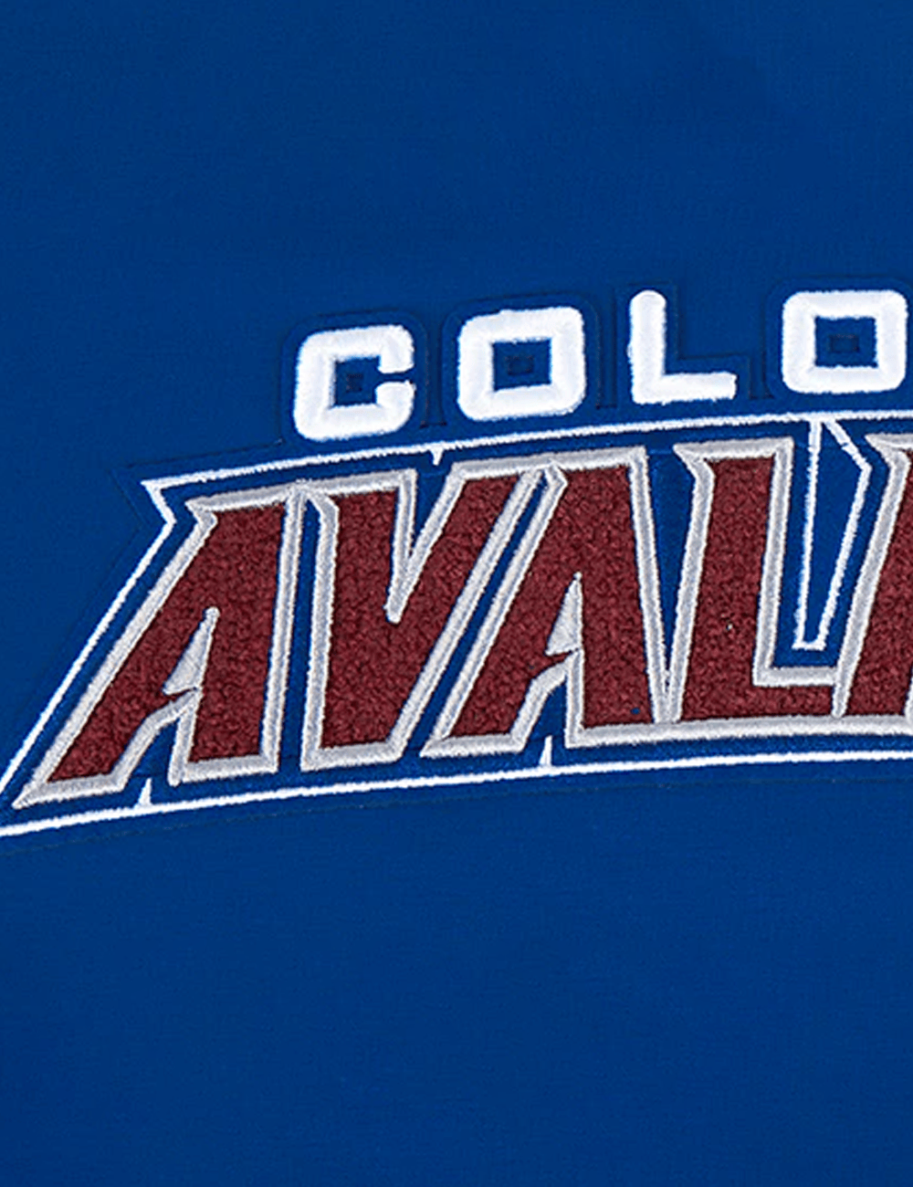 Pro Standard T-Shirts Colorado Avalanche Pro Standard NHL Classic Chenille Flex T-Shirt - Blue
