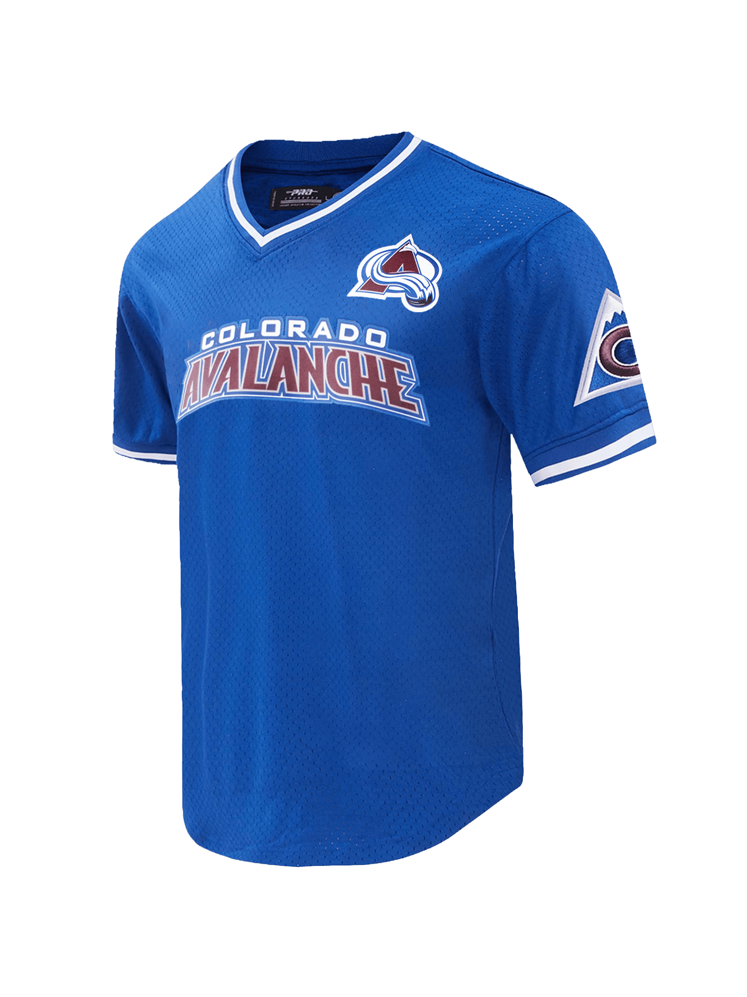Pro Standard T-Shirts Colorado Avalanche Pro Standard NHL Team Mesh Short Sleeve - Blue