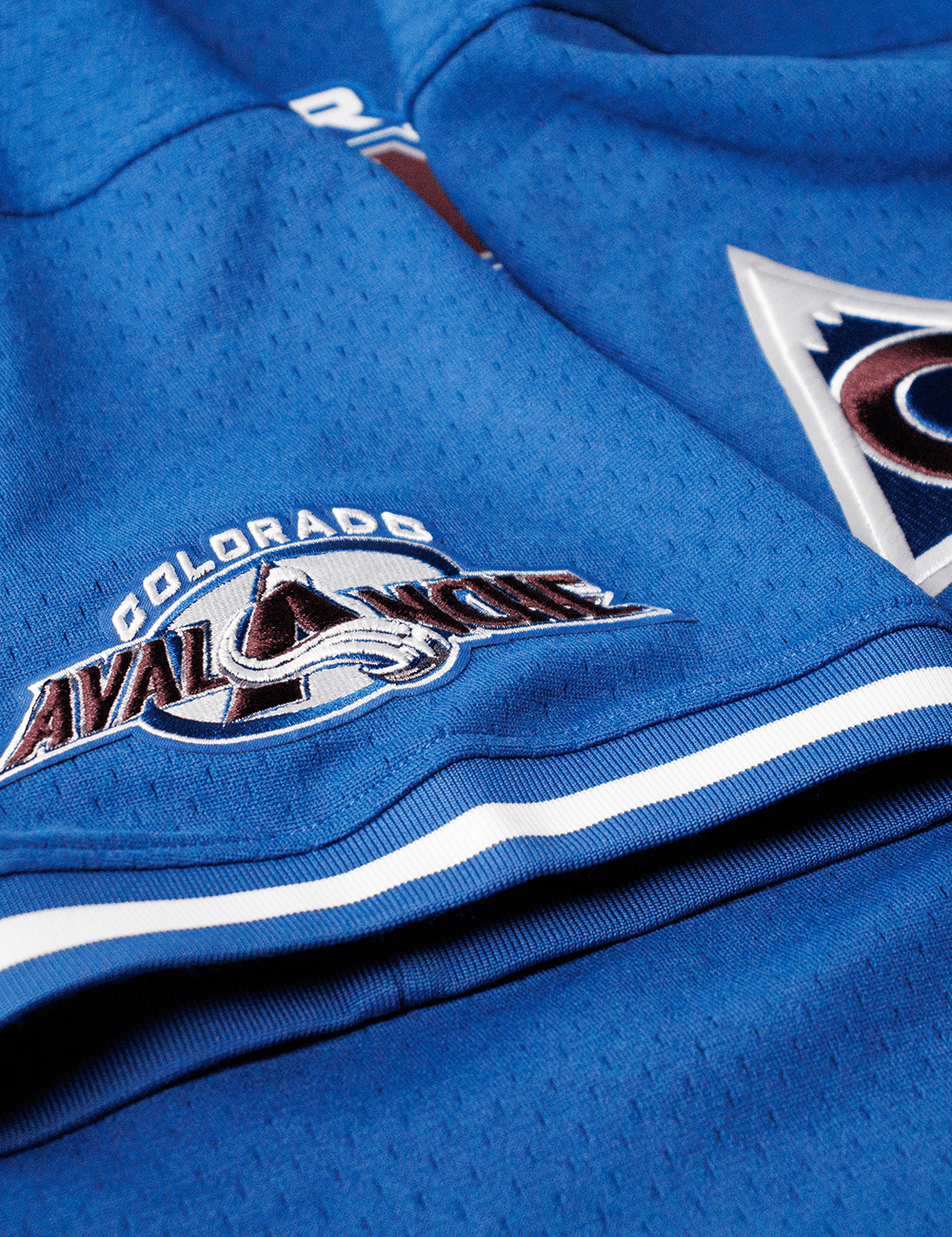 Pro Standard T-Shirts Colorado Avalanche Pro Standard NHL Team Mesh Short Sleeve - Blue