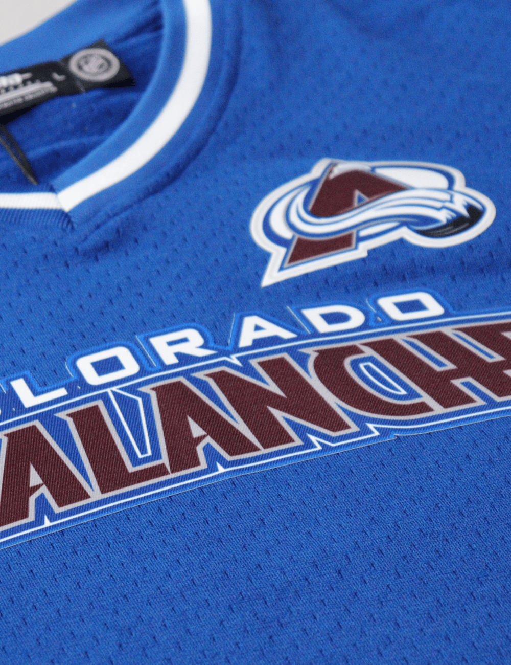 Pro Standard T-Shirts Colorado Avalanche Pro Standard NHL Team Mesh Short Sleeve - Blue