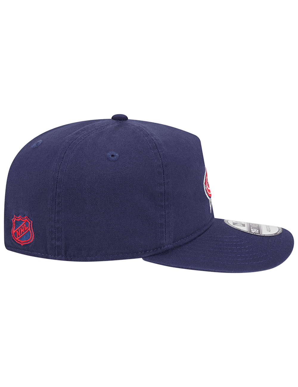 New Era Caps Columbus Blue Jackets New Era NHL Team 19TWENTY Pre-Curved Snapback Hat - Navy