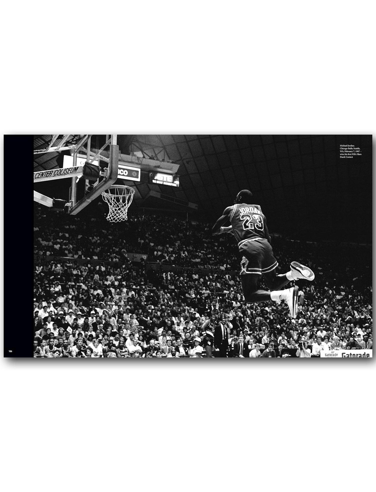 Hachette Group Books Courtside: 40 Years of NBA Photography Hardcover Coffee Table Book
