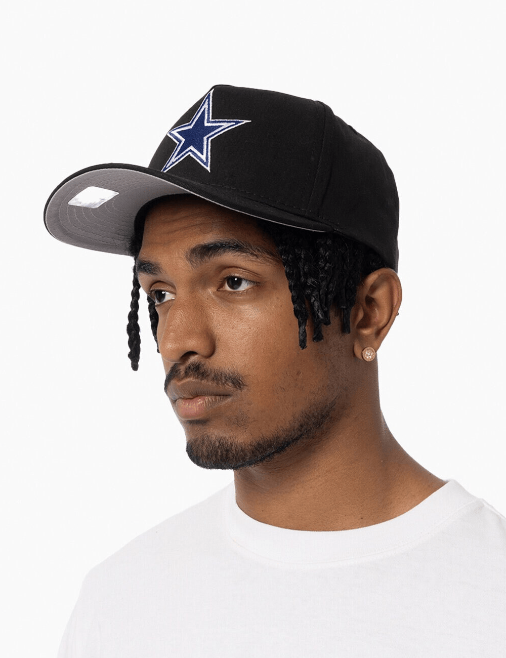 Mitchell And Ness Caps Dallas Cowboys Mitchell & Ness NFL Team Pro Pinch Snapback Hat - Black