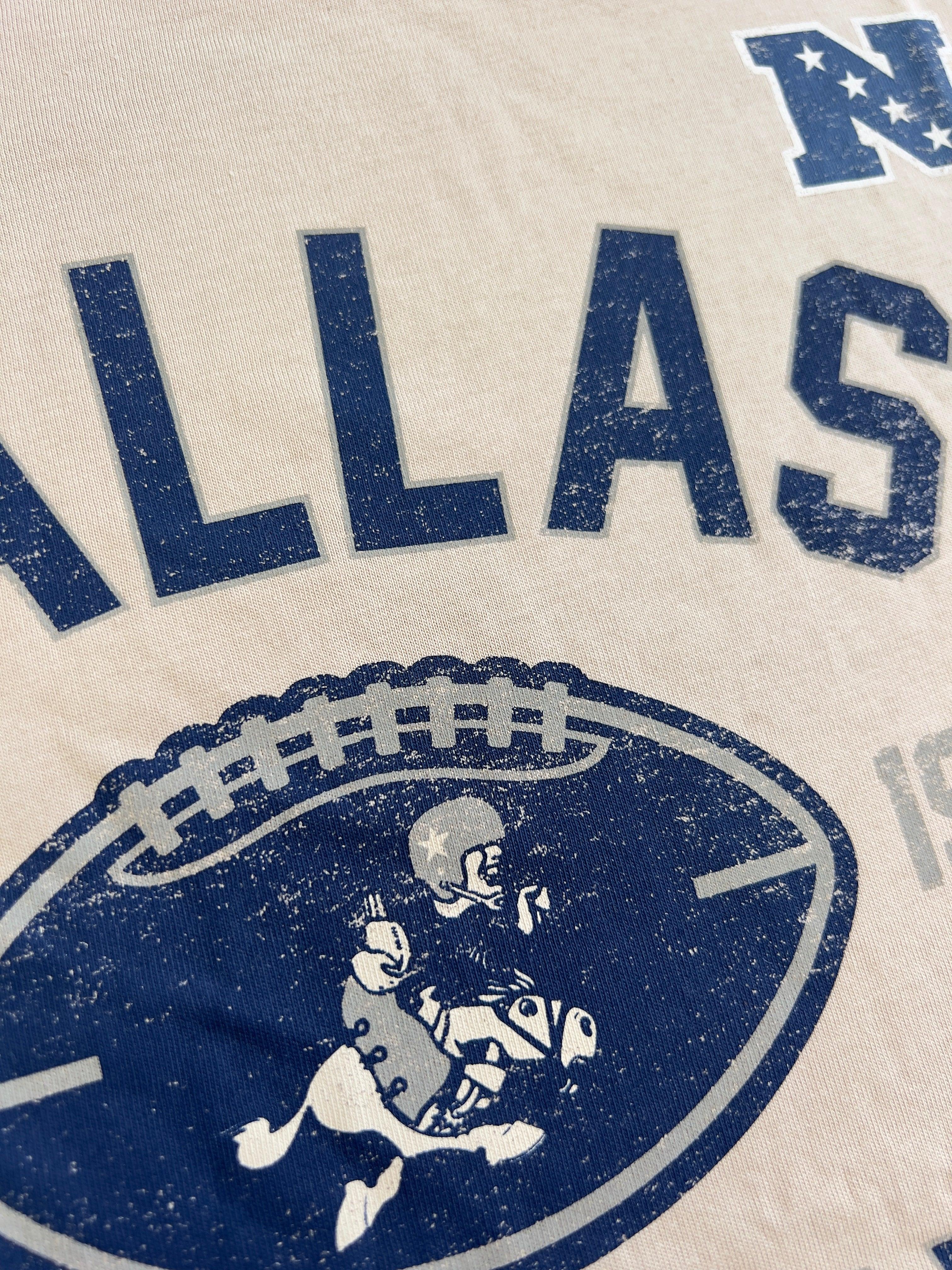 New Era T-Shirts Dallas Cowboys New Era NFL 24 Sideline Historic T-Shirt - Stone