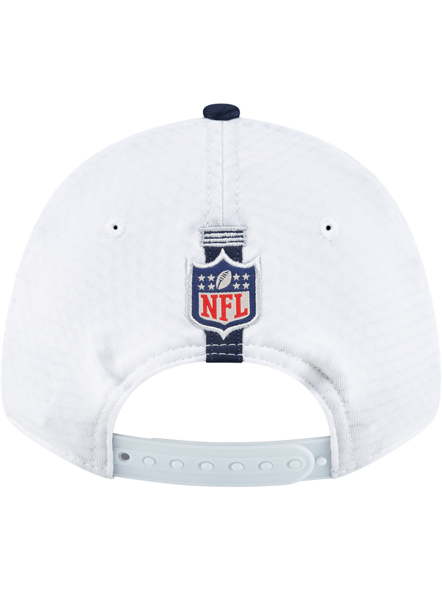 New Era Caps Dallas Cowboys New Era NFL 24 Training 9FORTY Stretch-Snapback Hat - White