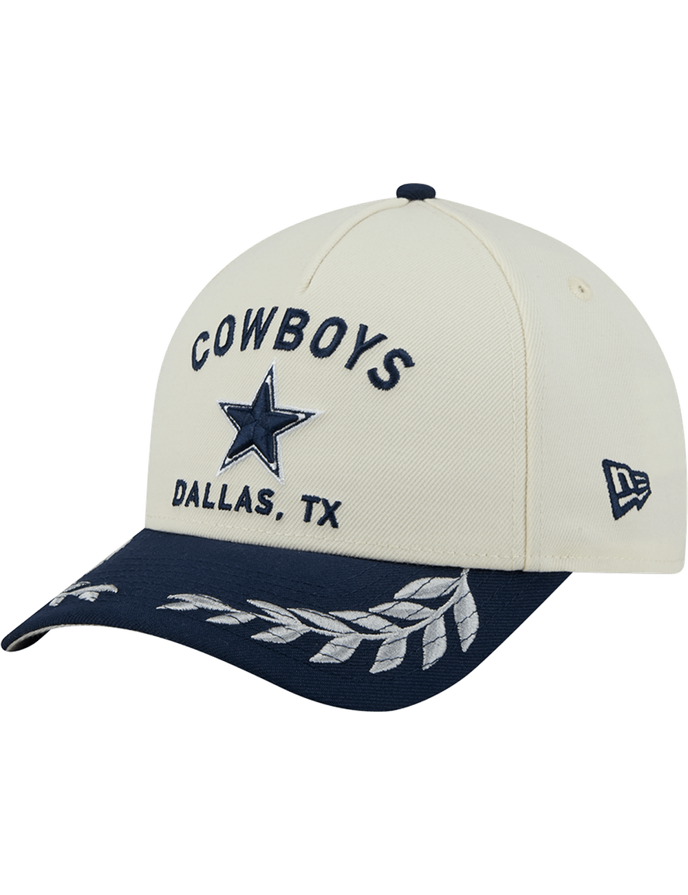New Era Caps Dallas Cowboys New Era NFL 25 Draft 9FORTY M-Crown Snapback Hat - Chrome