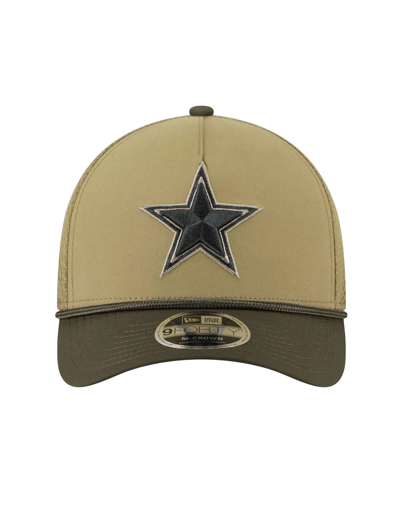 New Era Caps Dallas Cowboys New Era NFL 25 Salute To Service 9FORTY M-Crown Snapback Hat