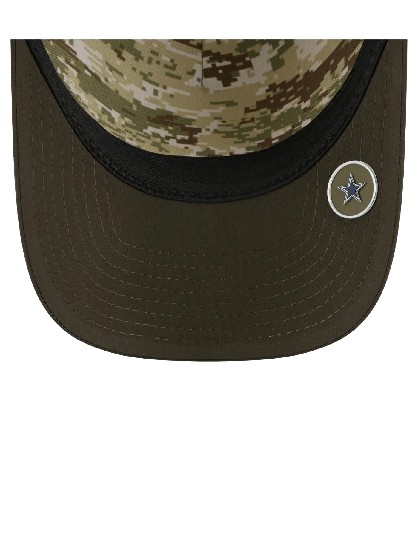 New Era Caps Dallas Cowboys New Era NFL 25 Salute To Service 9FORTY M-Crown Snapback Hat