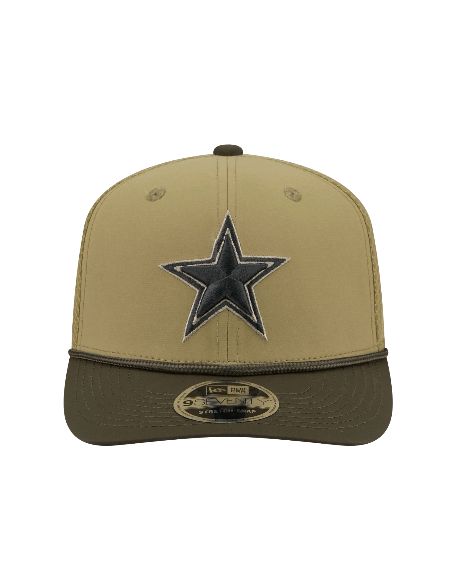New Era Caps Dallas Cowboys New Era NFL 25 Salute To Service 9SEVENTY Stretch-Snapback Hat