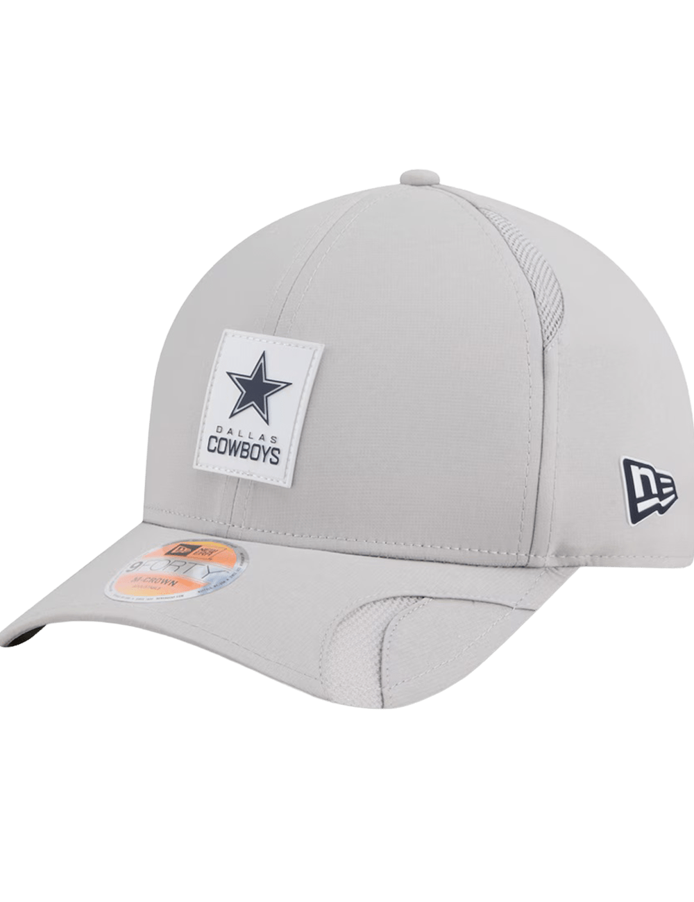New Era Caps Dallas Cowboys New Era NFL 25 Sideline 9FORTY M-Crown Snapback Hat - Grey