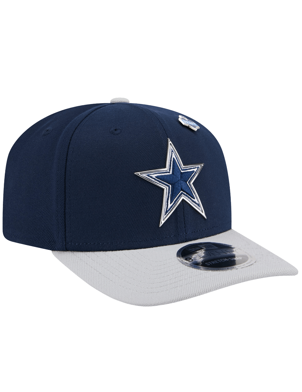 New Era Caps OSFM Dallas Cowboys New Era NFL Draft 26 9SEVENTY Stretch-Snapback Hat