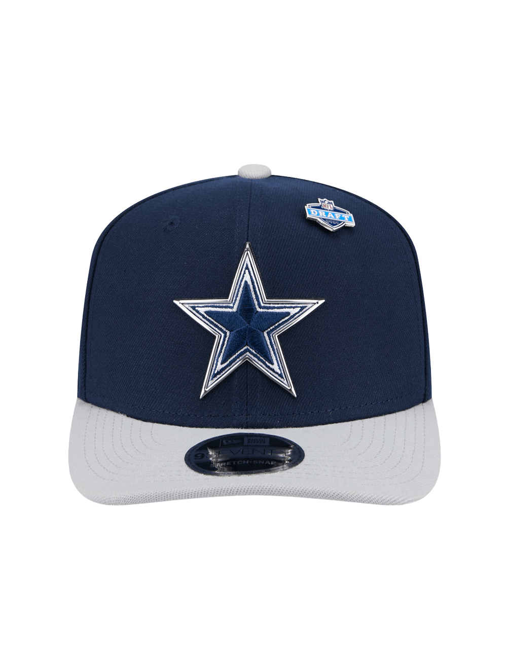 New Era Caps OSFM Dallas Cowboys New Era NFL Draft 26 9SEVENTY Stretch-Snapback Hat