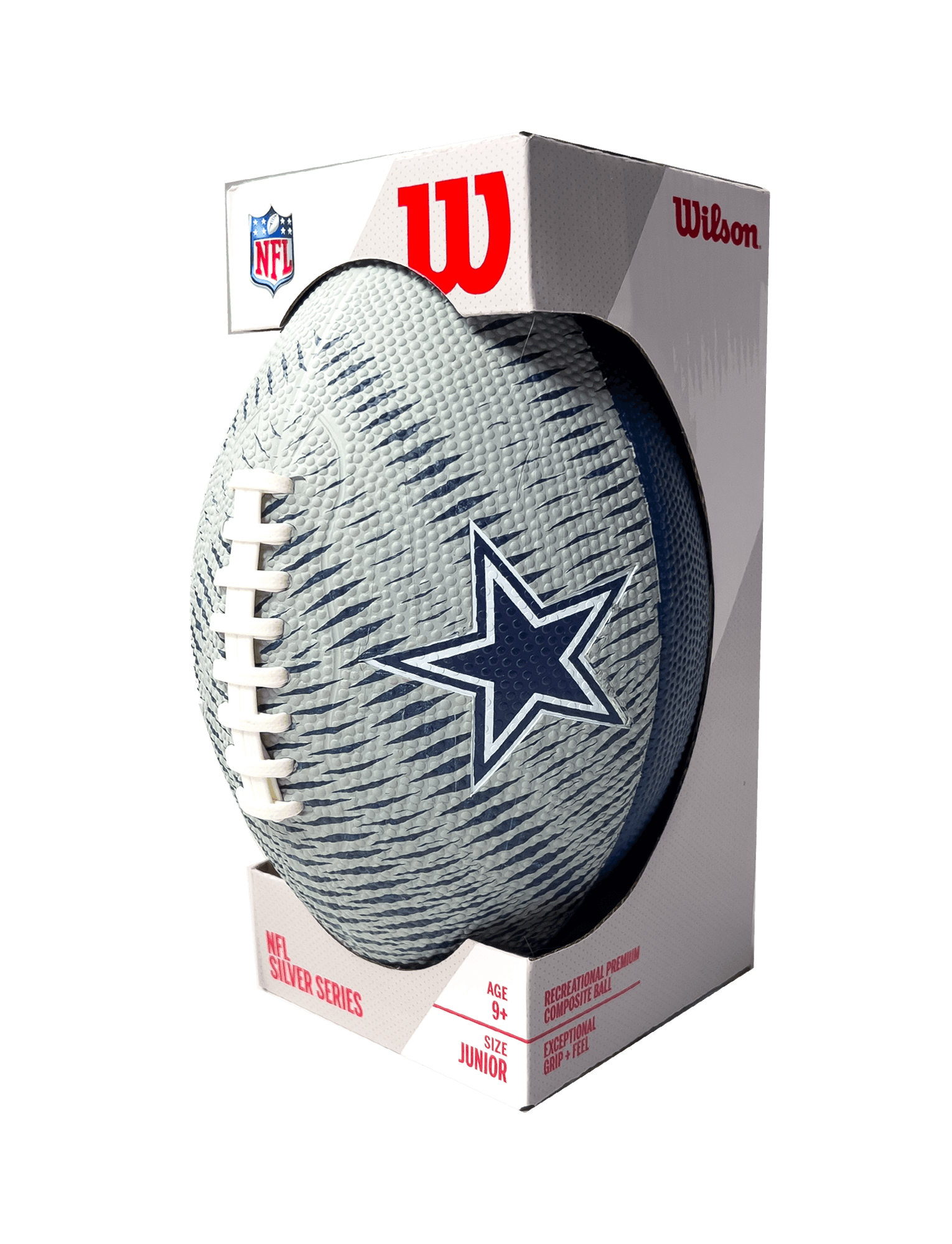 Wilson Sporting Goods Balls Dallas Cowboys Wilson NFL Team Tailgate Junior Football